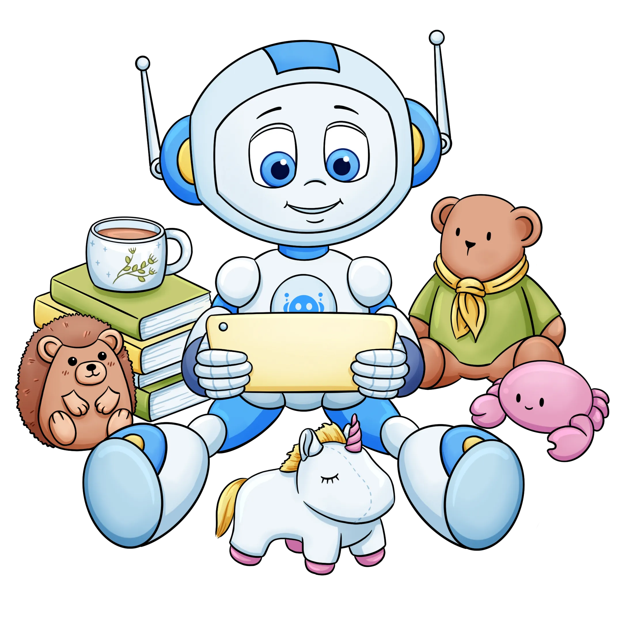 Персонаж Intellect Baby з іграшками