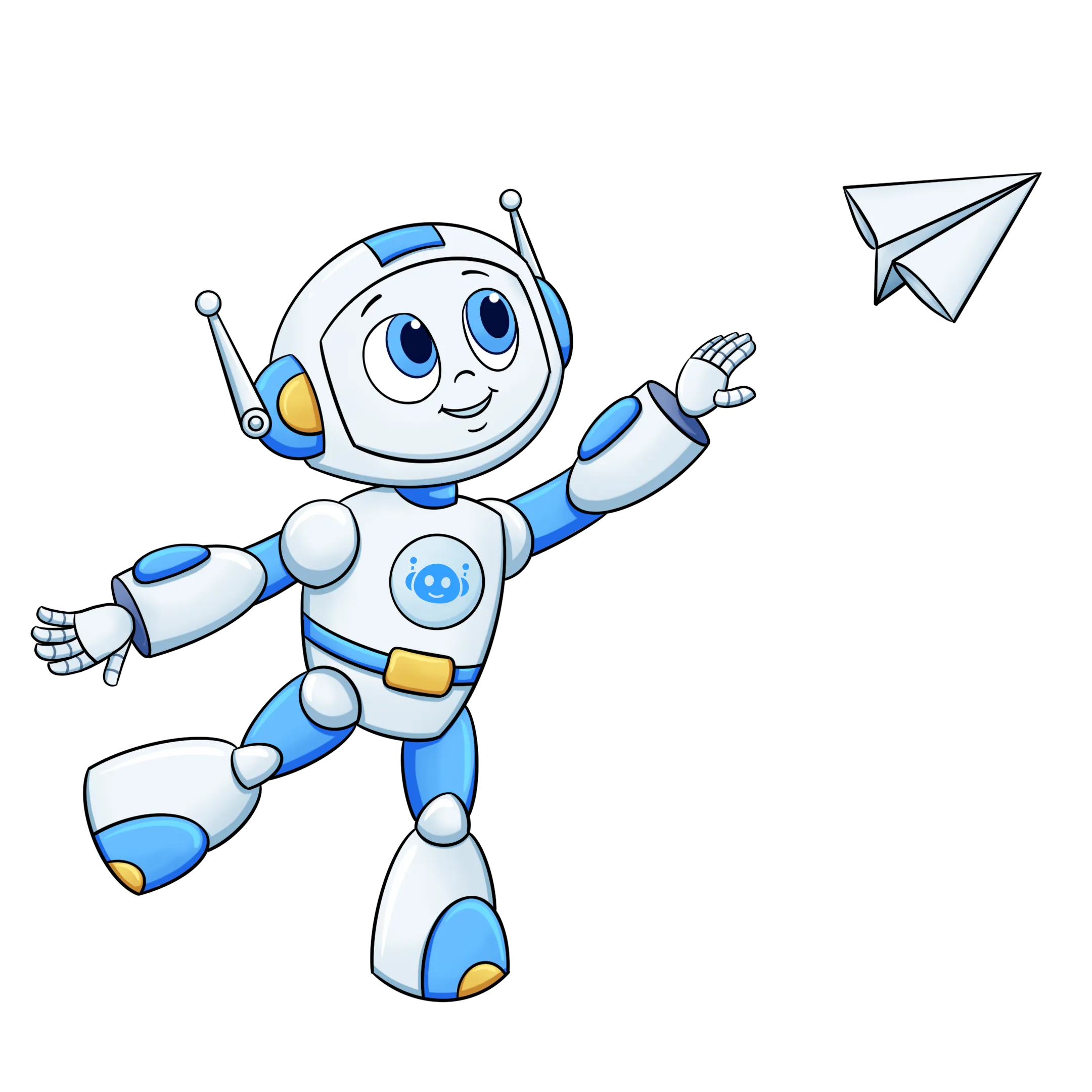 Робот Intellect Baby надсилає лист